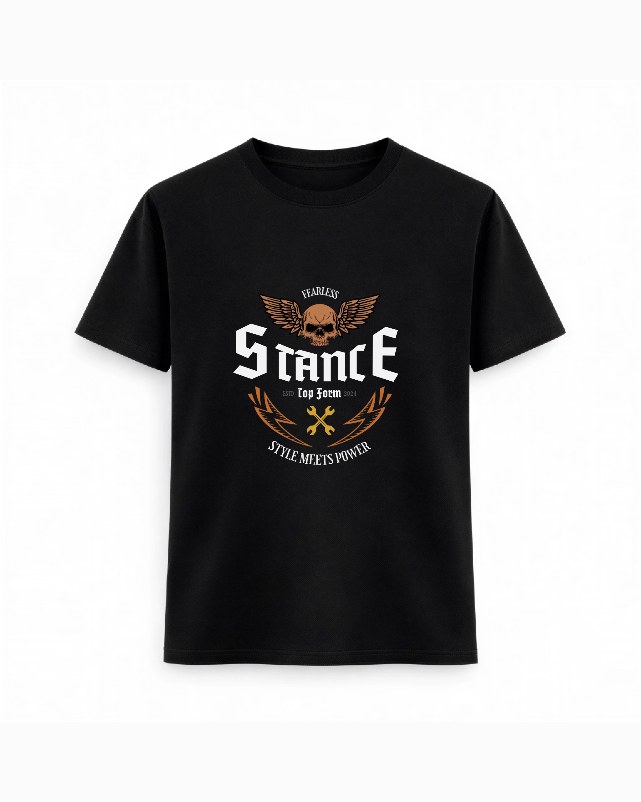 Regular Fit T-shirt – Biker Gothic / 344
