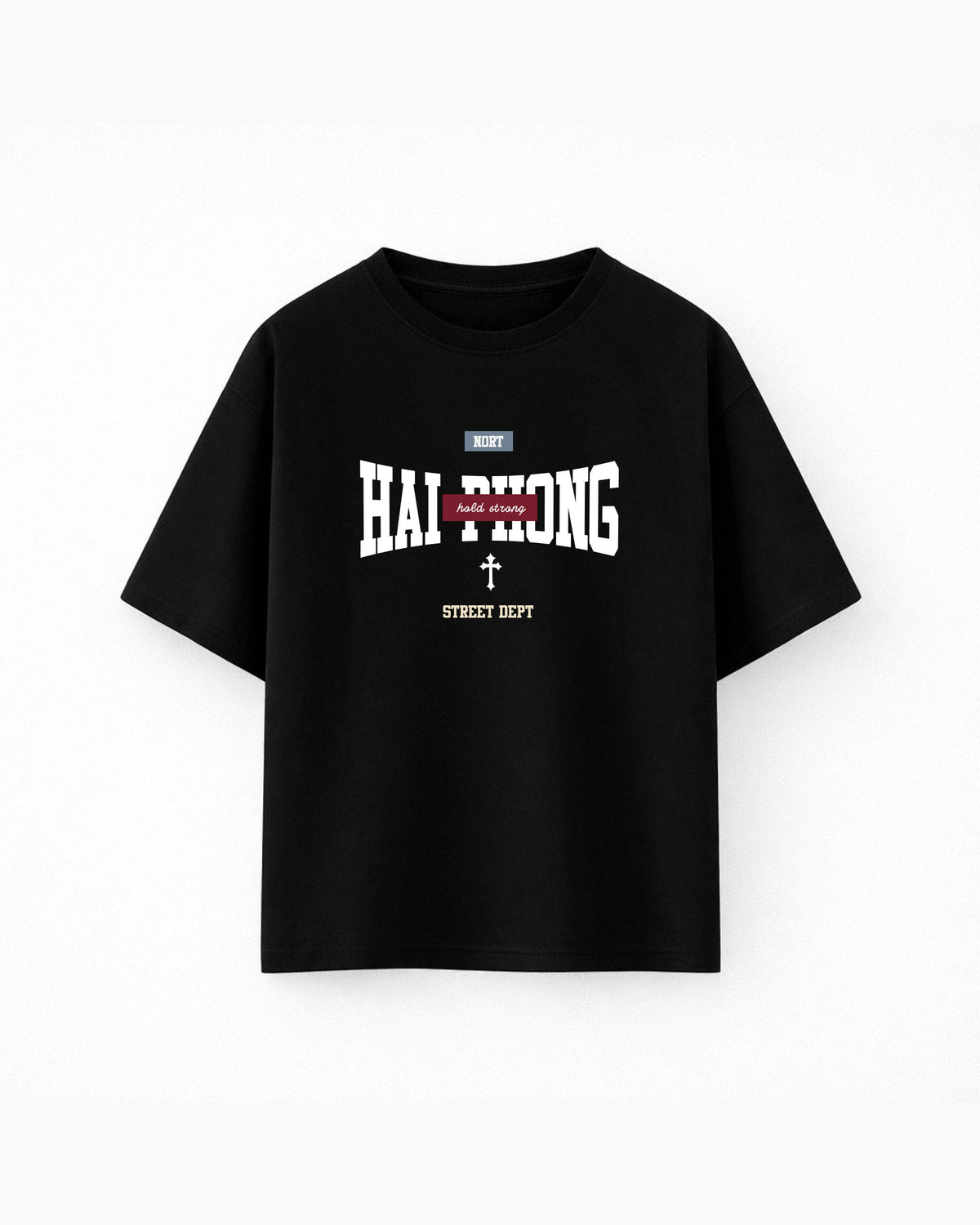 Oversize T-shirt – Varsity Street / 549
