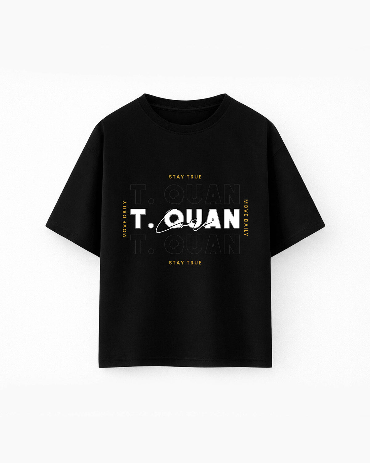 Oversize T-shirt – Bold Typography / 504