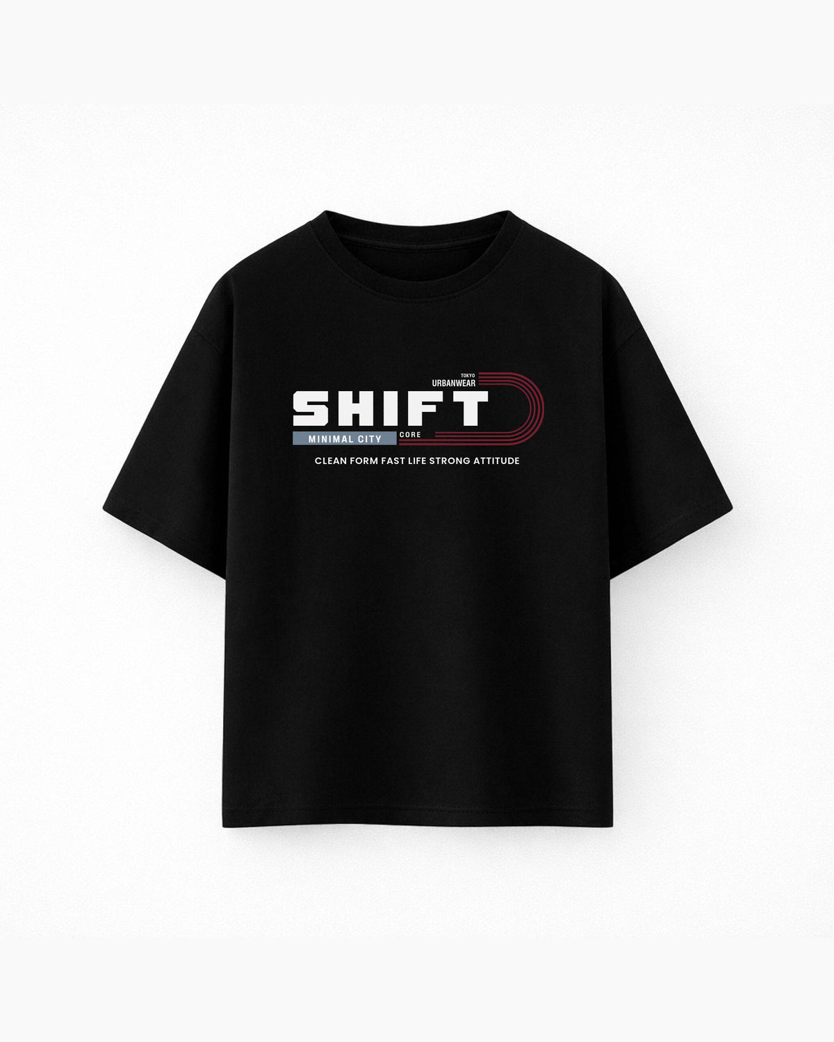Oversize T-shirt – Bold Typography / 79