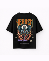 Oversize T-shirt – Fallen Angel Graphic / 432