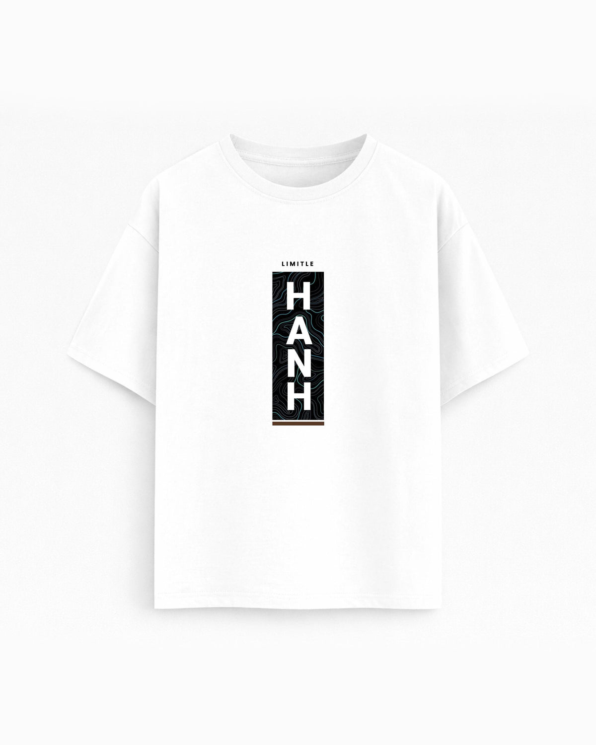 Oversize T-shirt – Badge Typography / 483