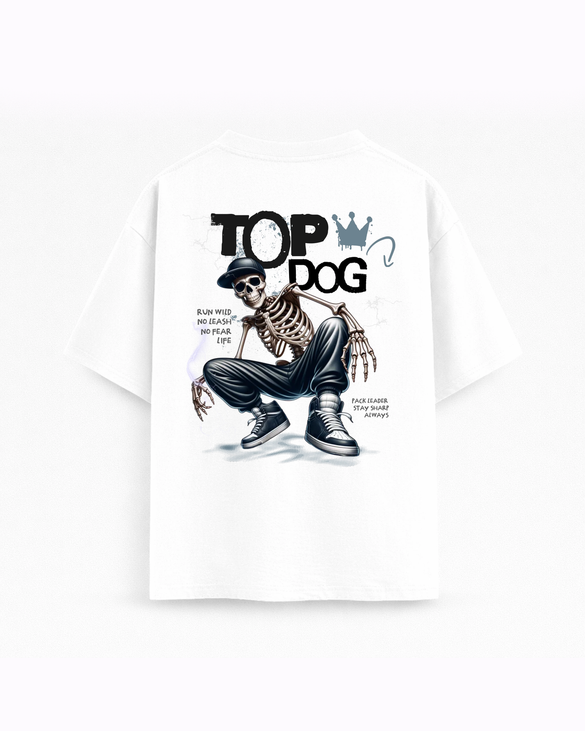 Oversize T-shirt – Skeleton Streetwear / 417