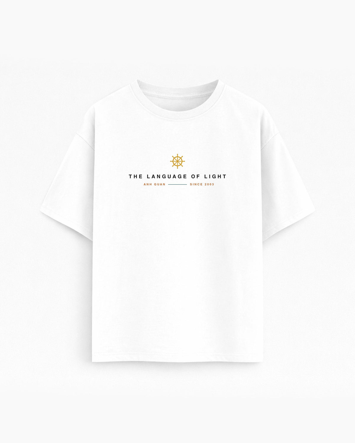 Oversize T-shirt – Nautical emblem / 703