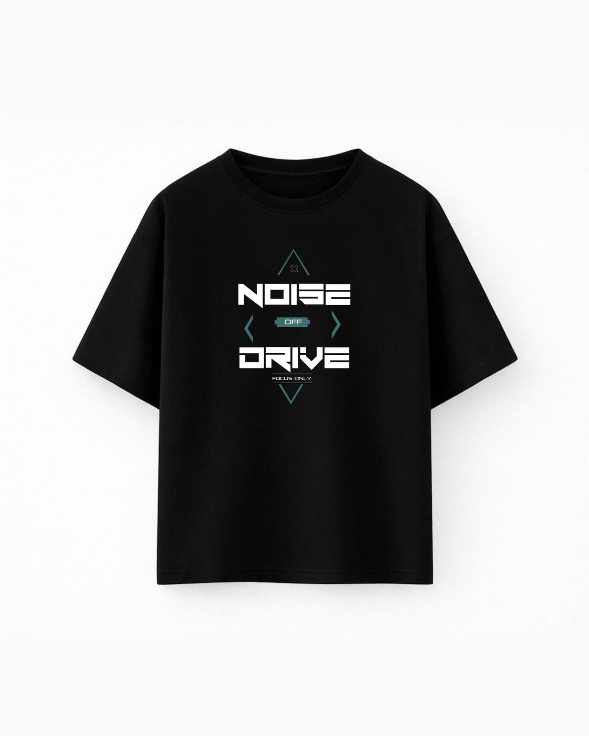 Oversize T-shirt – Futuristic Typography / 521