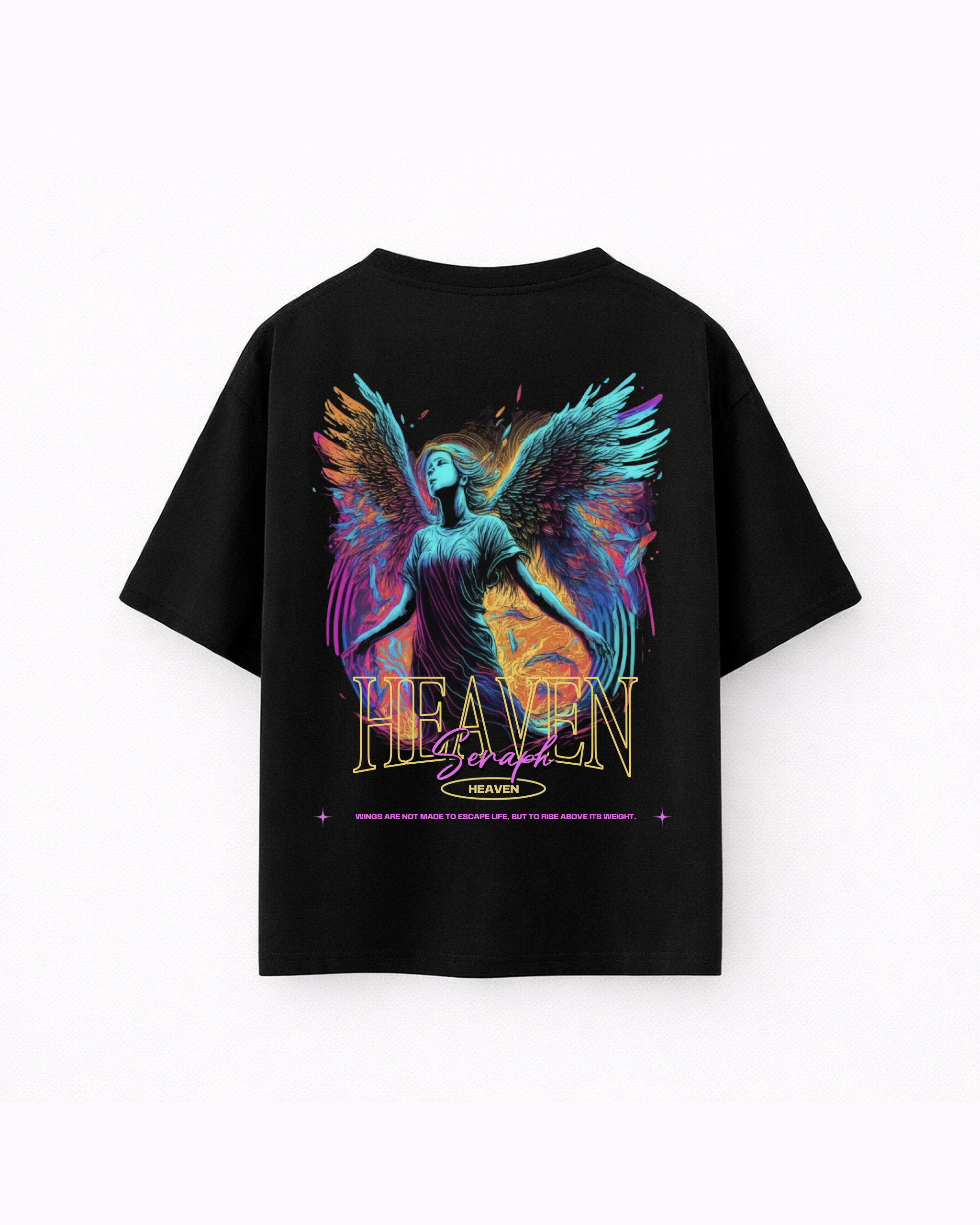 Oversize T-shirt – Radiant Angel Graphic / 427