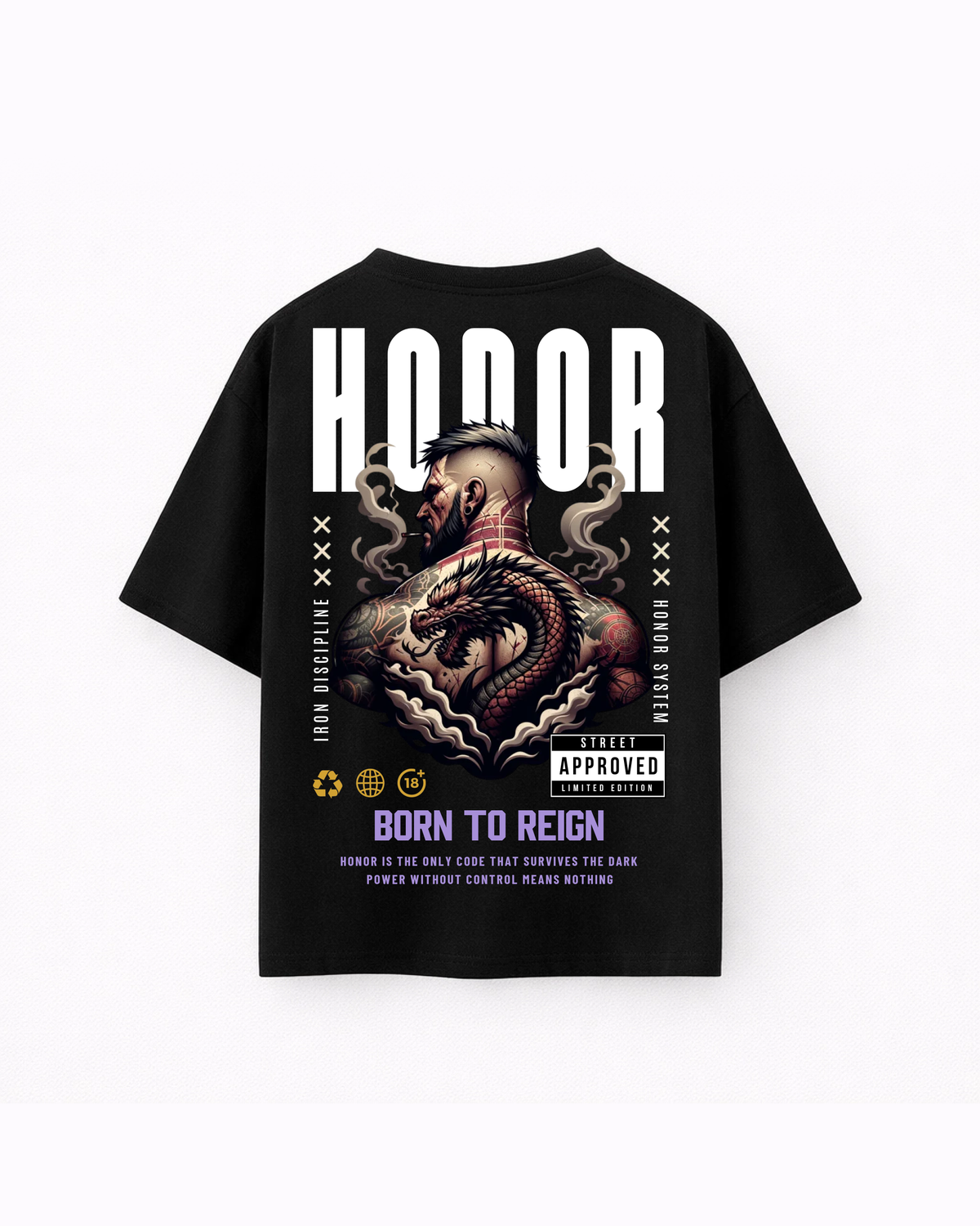 Oversize T-shirt – Dark Streetwear / 273