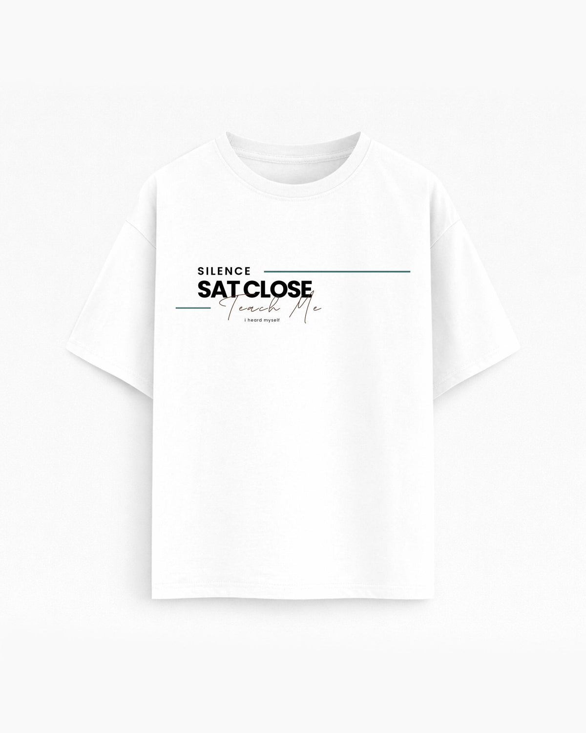 Oversize T-shirt – Modern Typography / 513