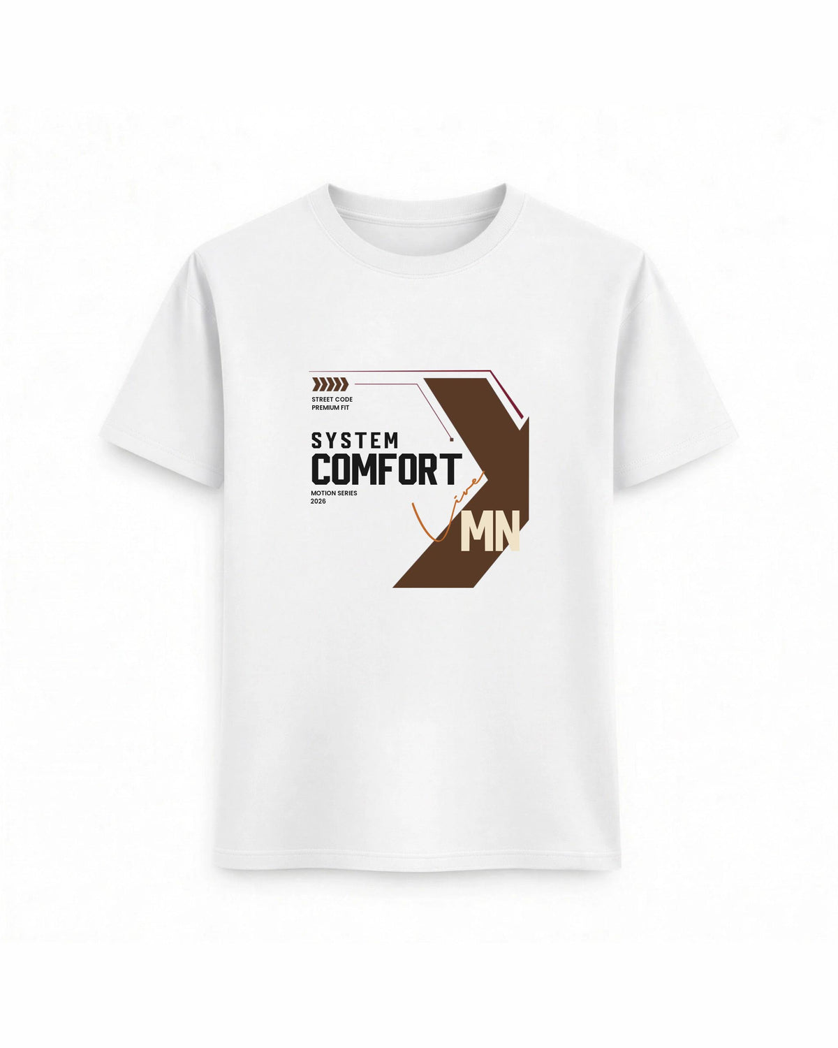 Regular Fit T-shirt – Sport Streetwear / 523