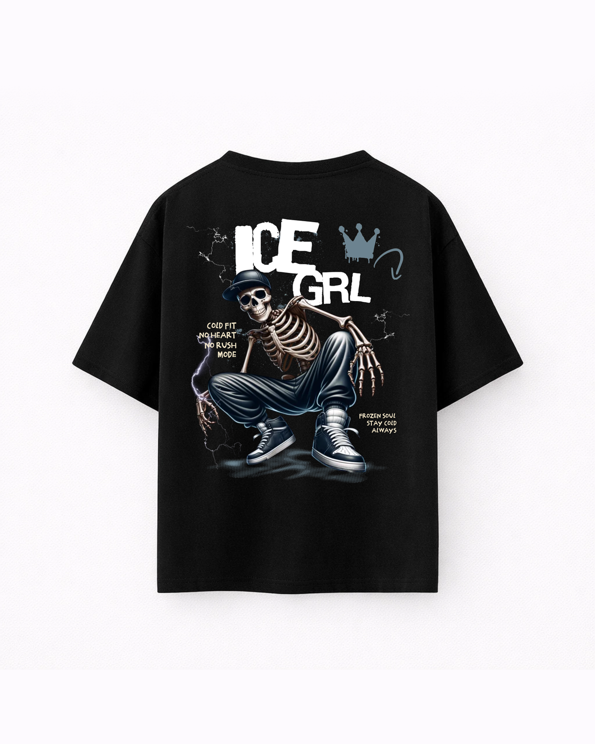 Oversize T-shirt – Skeleton Streetwear / 417