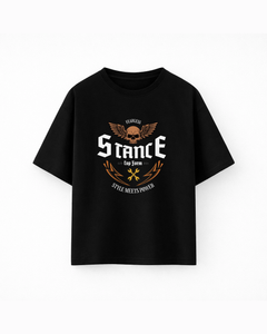 Oversize T-shirt – Biker Gothic / 344