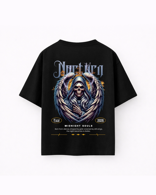 Oversize T-shirt – Gothic Angel Streetwear / 408