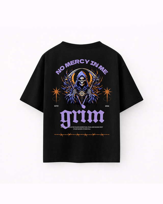 Oversize T-shirt – Silent Hunter Gothic / 445