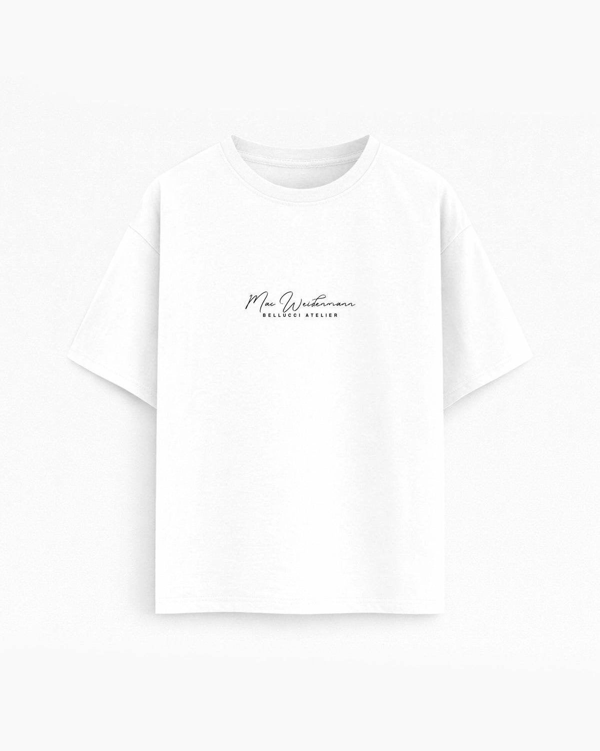 Oversize T-shirt – Minimal Signature / 722