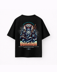 Oversize T-shirt – Mythic Ocean God / 434