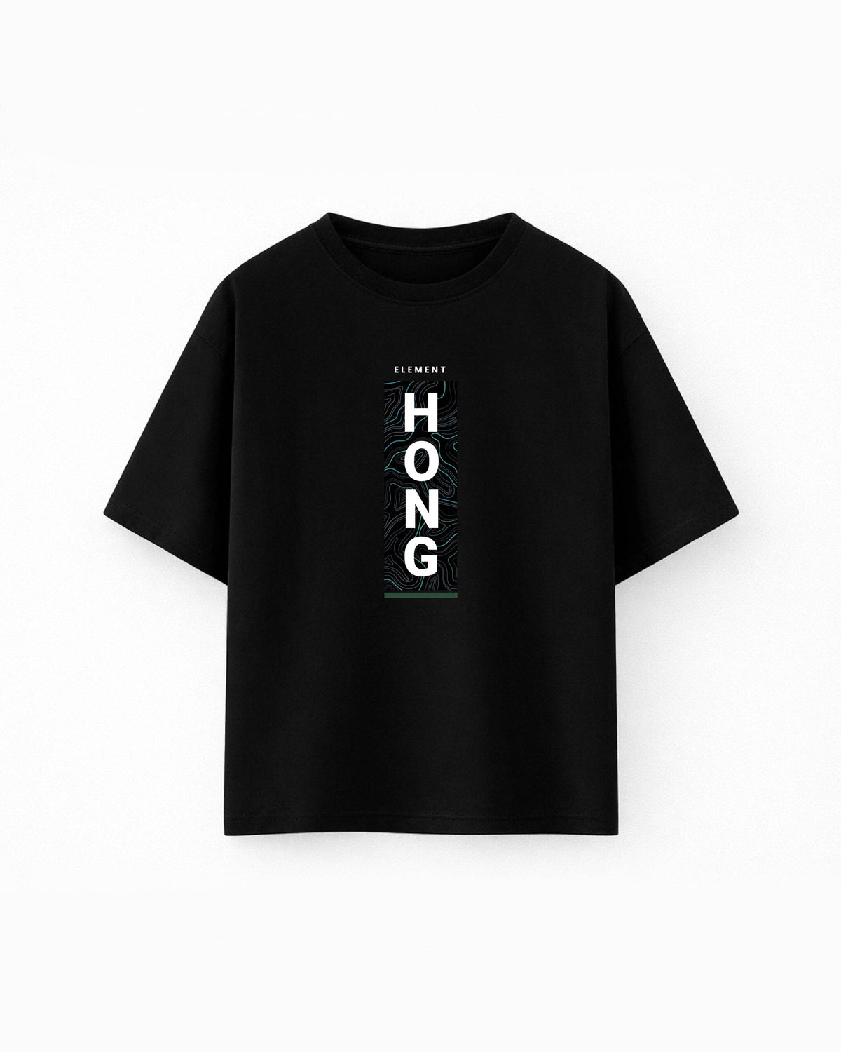 Oversize T-shirt – Badge Typography / 483