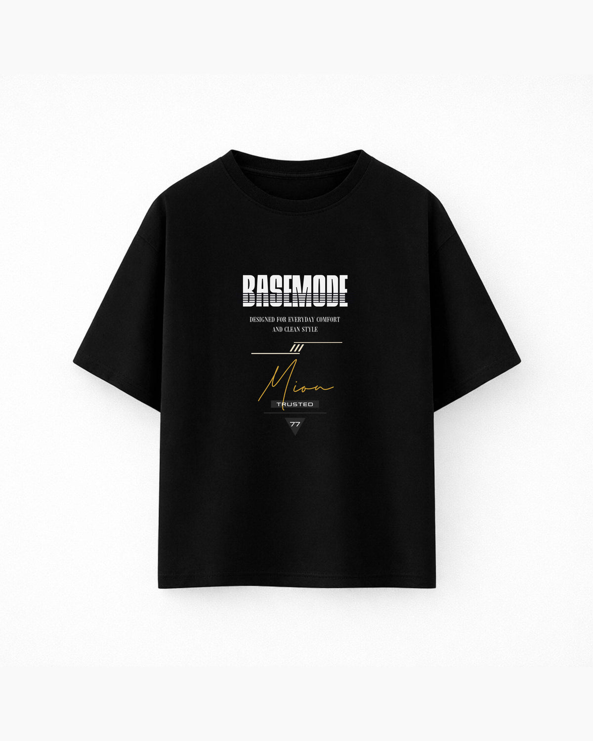 Oversize T-shirt – Typography Mix / 206