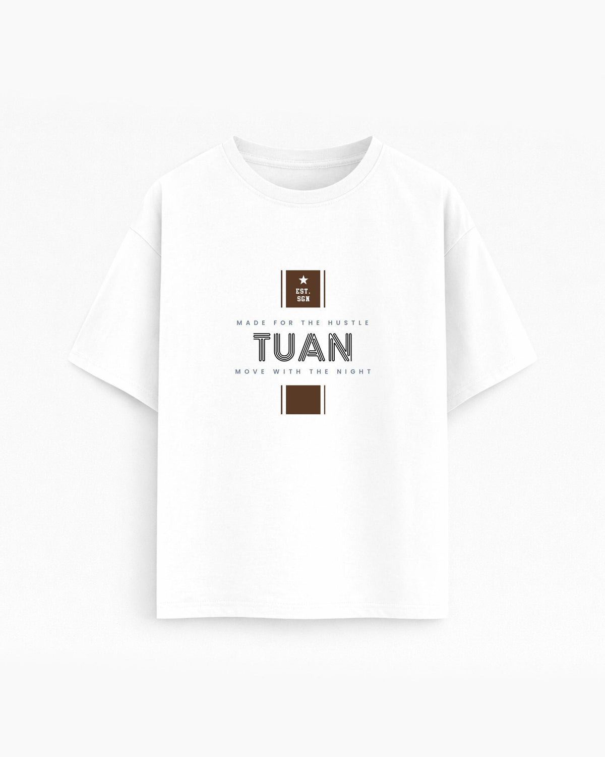 Oversize T-shirt – Streetwear Graphic / 520