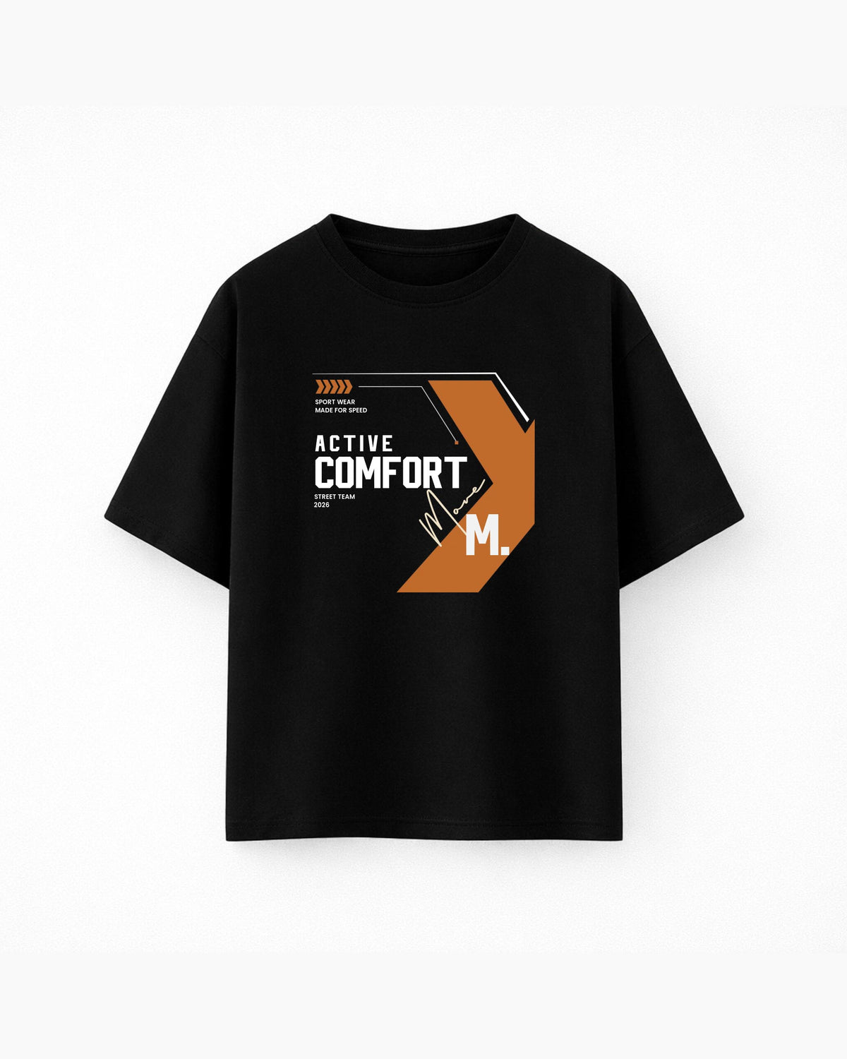 Oversize T-shirt – Sport Streetwear / 523