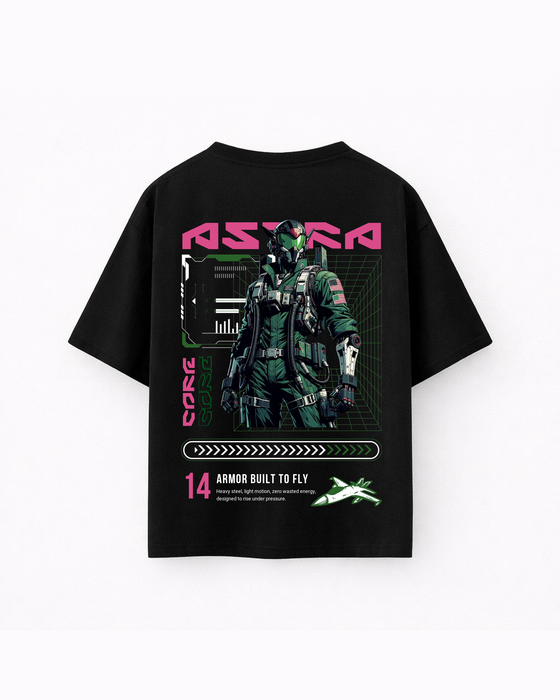 Oversize T-shirt – Cyber Pilot / 423