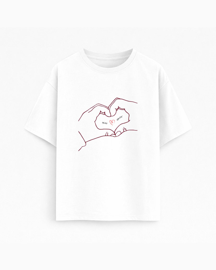 Oversize T-shirt – Love Line / 235