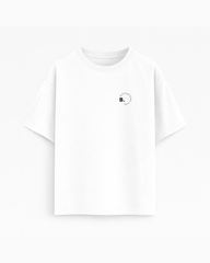 Oversize T-shirt – Minimal Monogram / 723