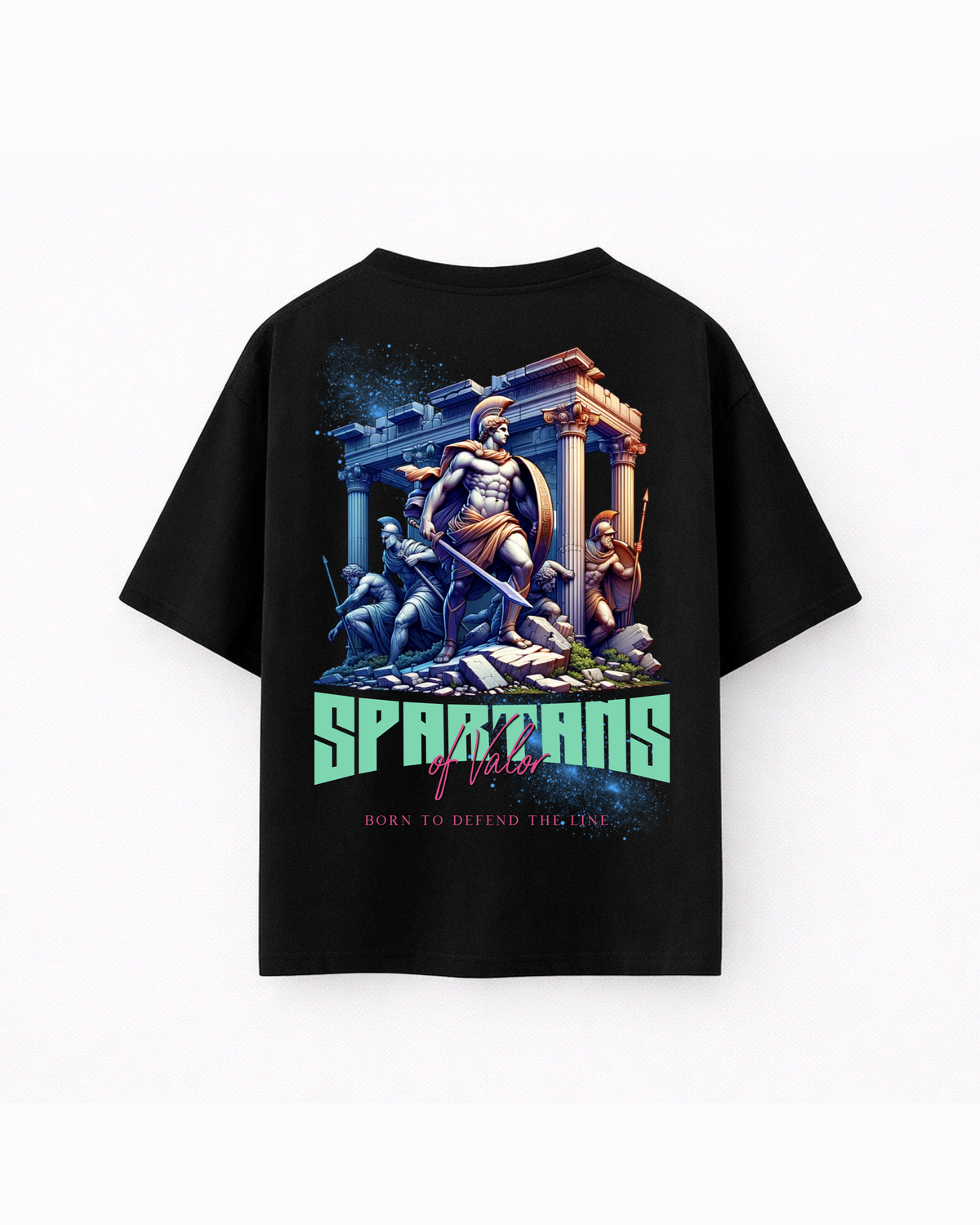 Oversize T-shirt – Greek Hero Streetwear / 428
