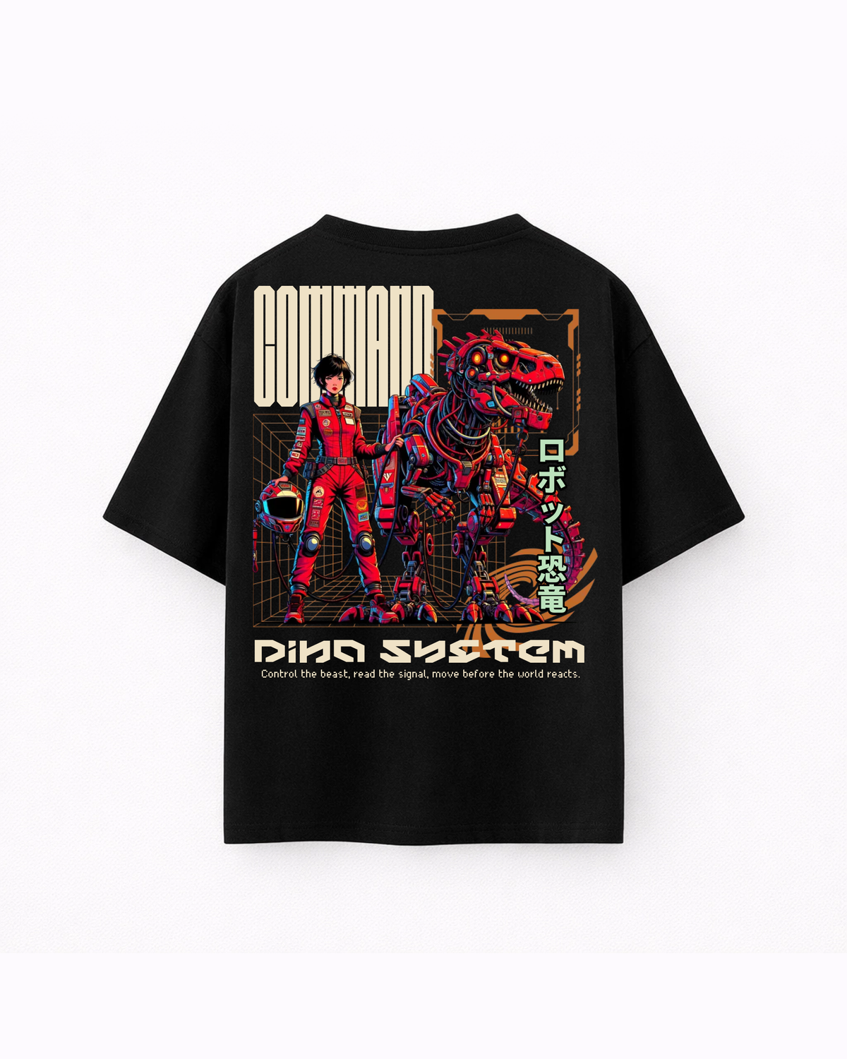 Oversize T-shirt – Cyberpunk Streetwear / 289