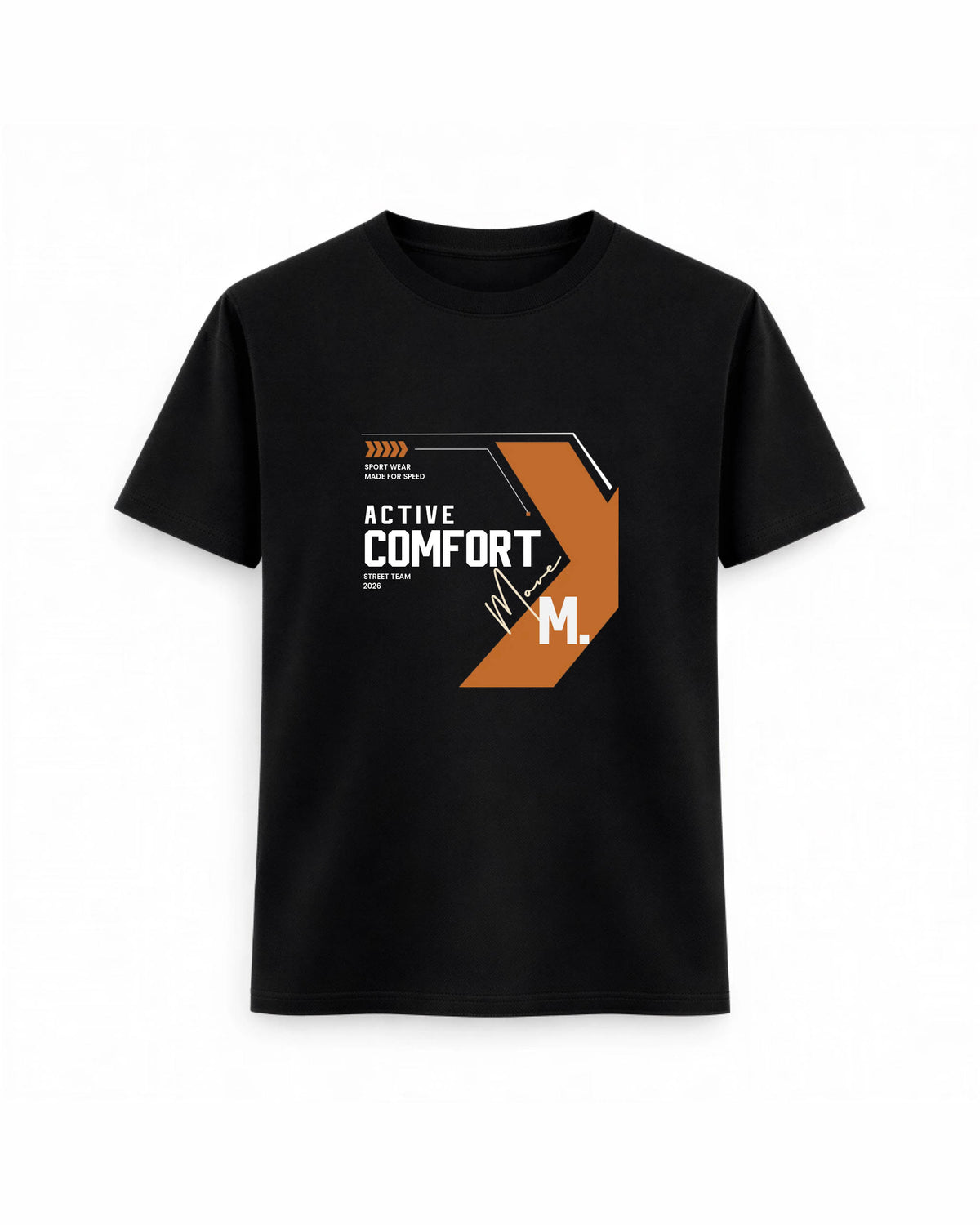 Regular Fit T-shirt – Sport Streetwear / 523