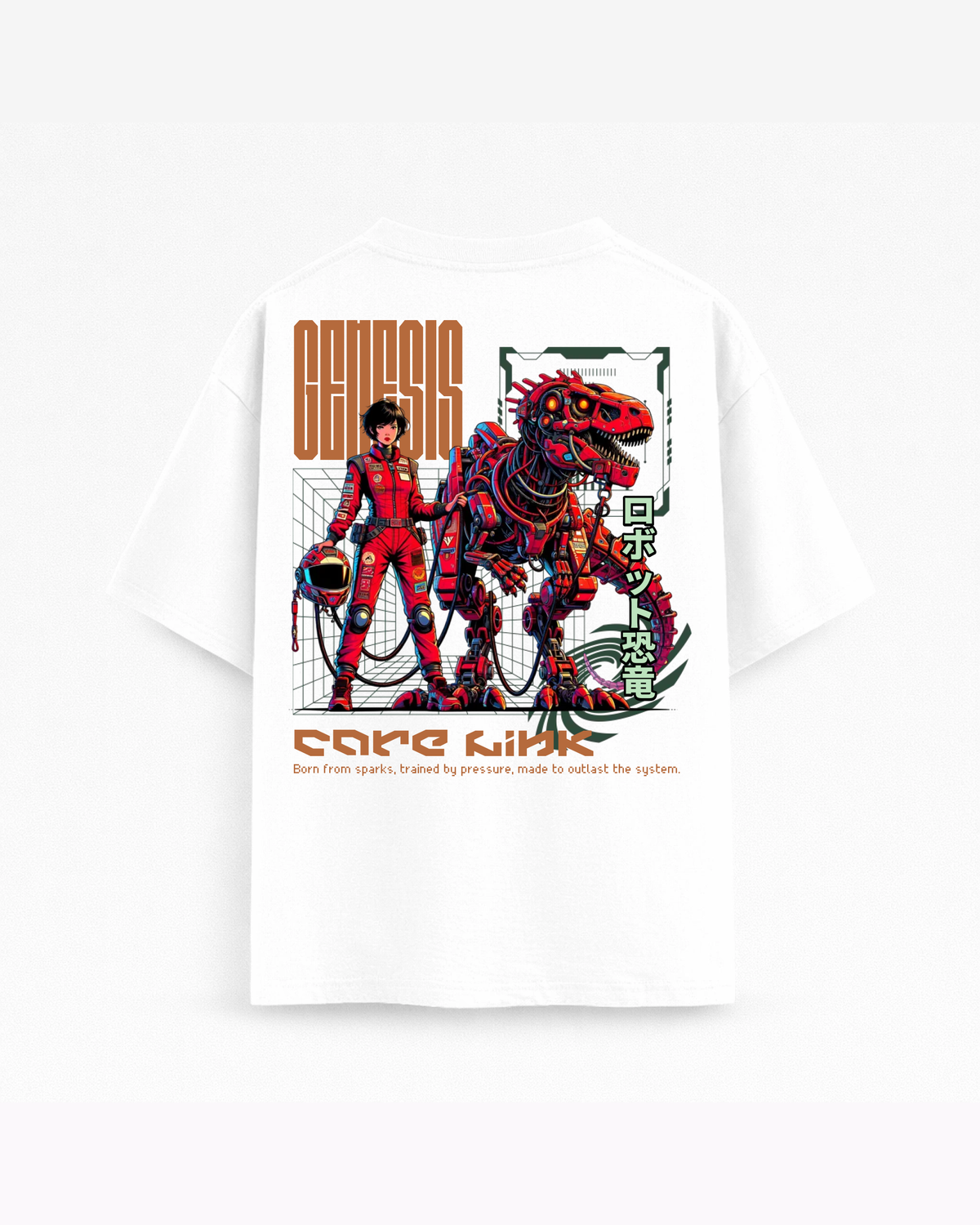 Oversize T-shirt – Cyberpunk Streetwear / 289