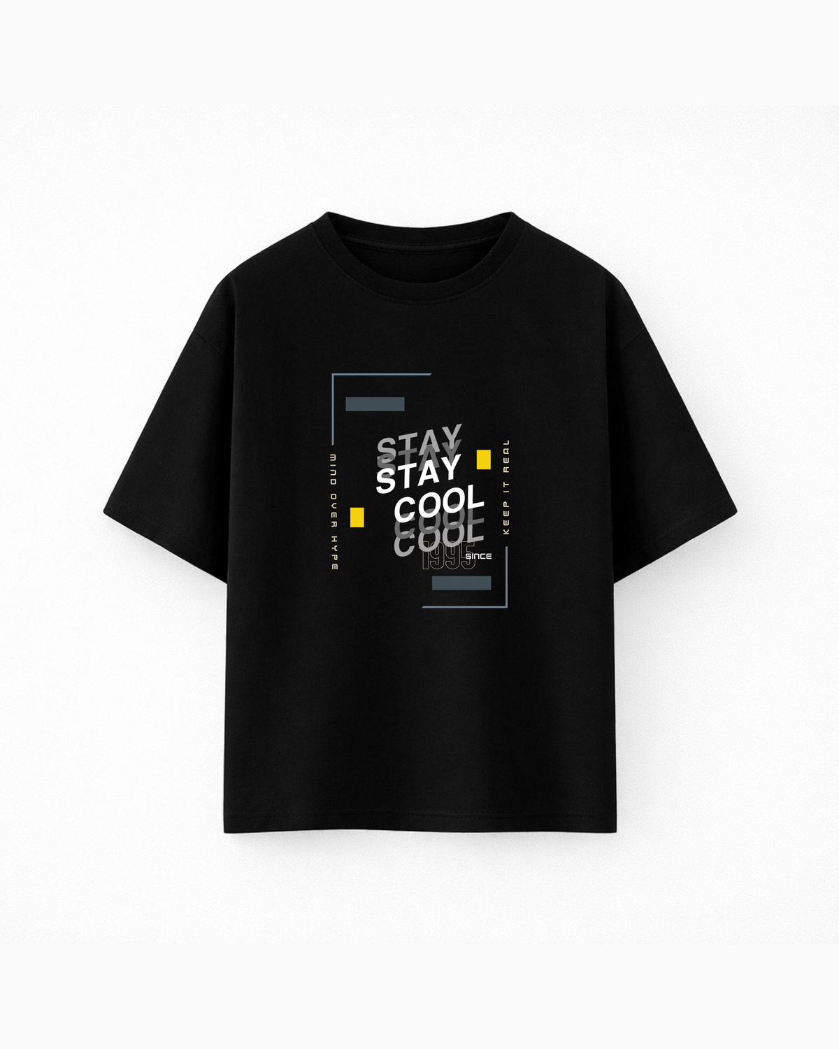 Oversize T-shirt – Modern Typography / 200